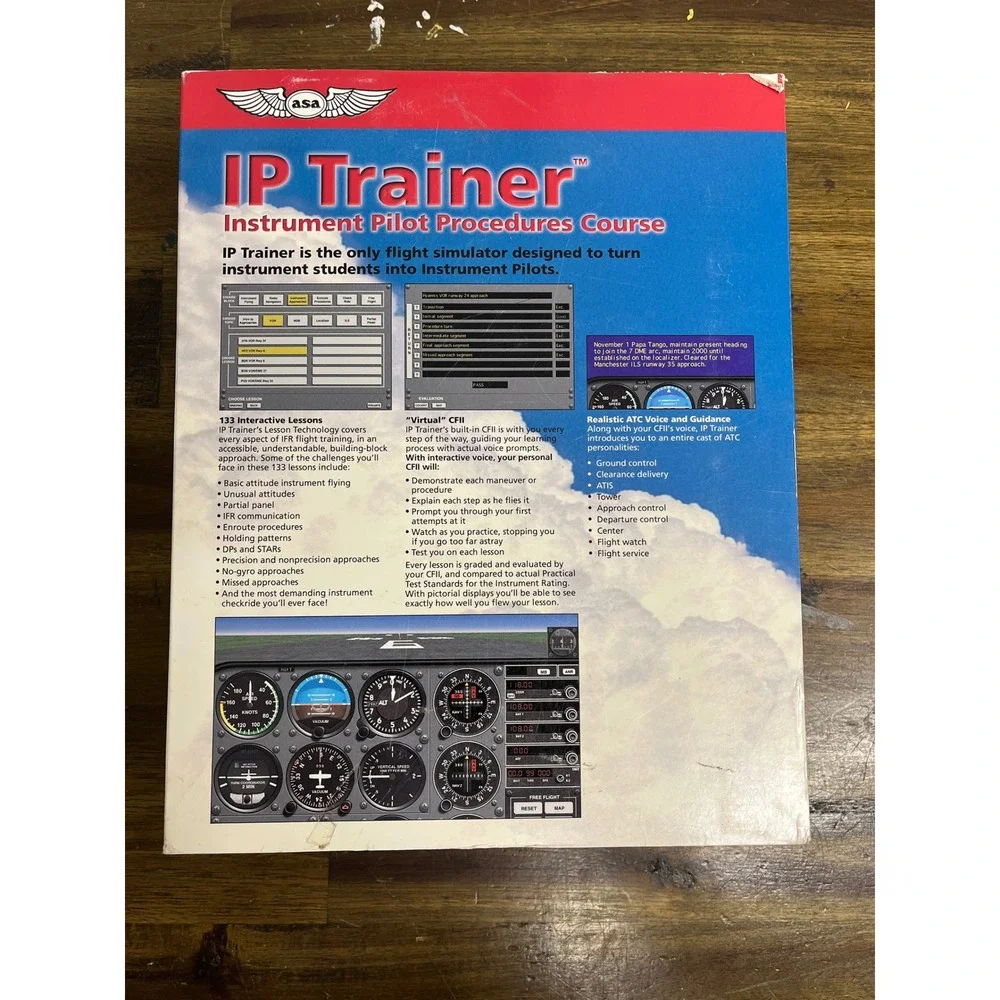 ASA IP Trainer Instrument Pilot Procedures Course Version 7 Bundle Barry Schiff